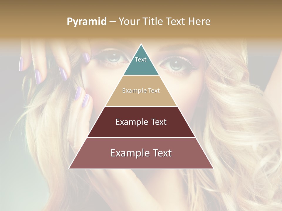 Curls Beauty Salon Beauty PowerPoint Template