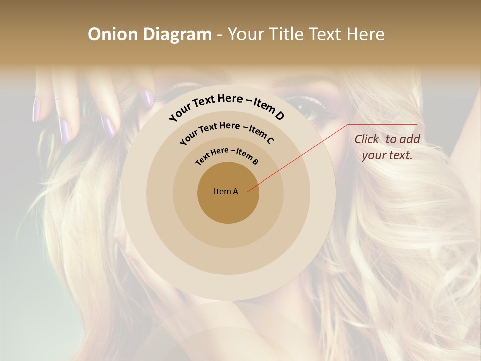 Curls Beauty Salon Beauty PowerPoint Template