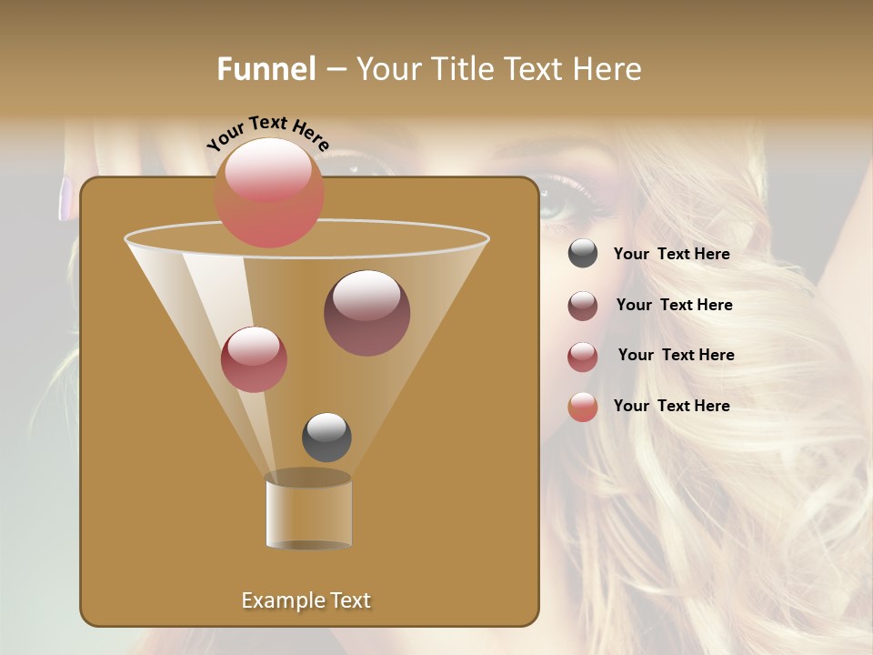 Curls Beauty Salon Beauty PowerPoint Template