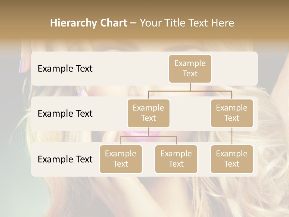 Curls Beauty Salon Beauty PowerPoint Template