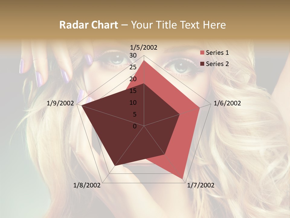 Curls Beauty Salon Beauty PowerPoint Template