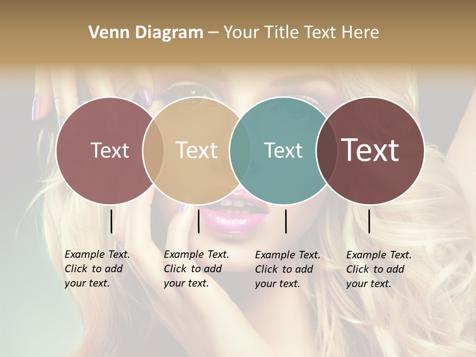 Curls Beauty Salon Beauty PowerPoint Template