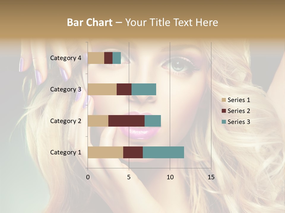 Curls Beauty Salon Beauty PowerPoint Template