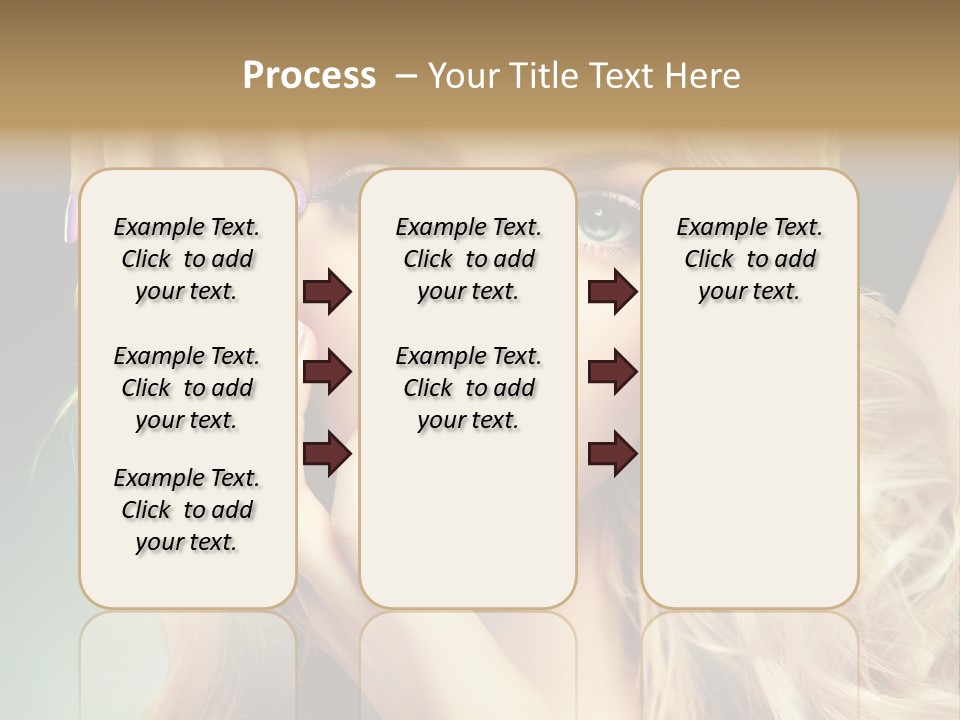 Curls Beauty Salon Beauty PowerPoint Template