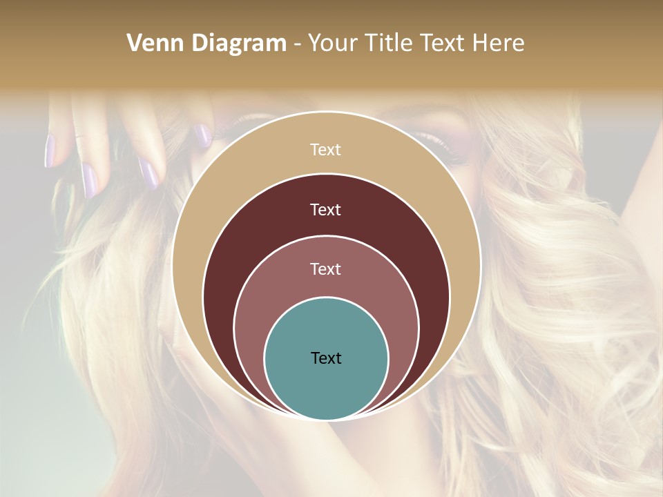 Curls Beauty Salon Beauty PowerPoint Template