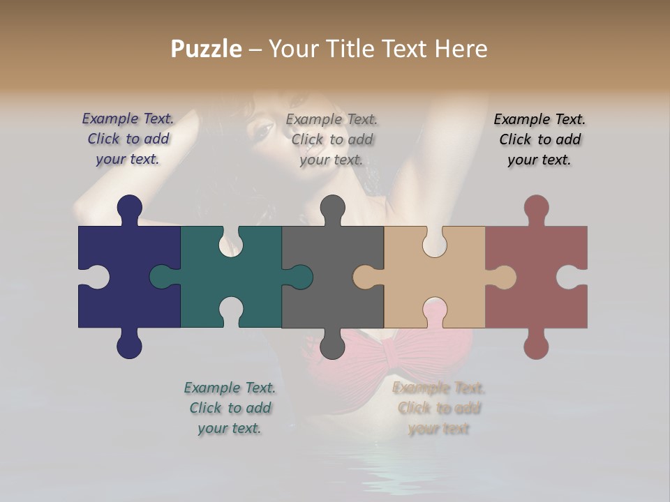 Happy Swimming Trip PowerPoint Template