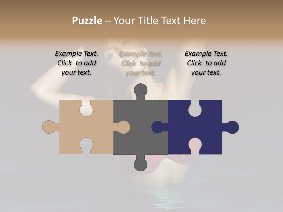 Happy Swimming Trip PowerPoint Template