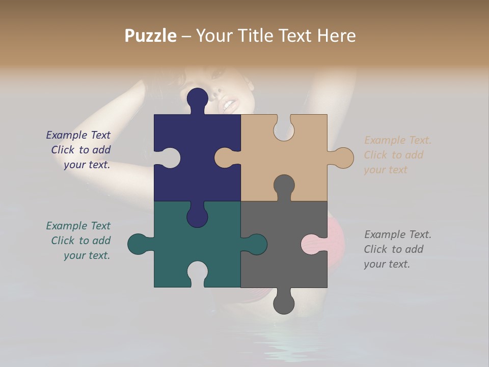 Happy Swimming Trip PowerPoint Template