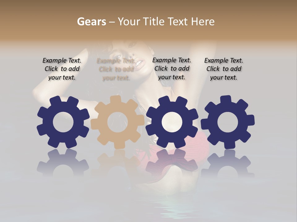 Happy Swimming Trip PowerPoint Template