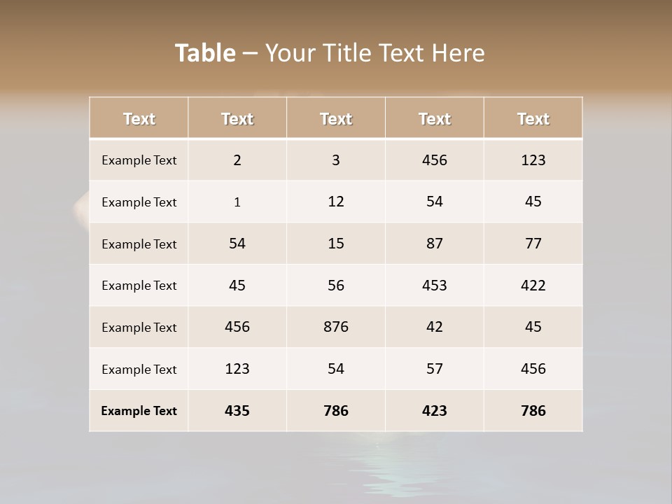 Happy Swimming Trip PowerPoint Template