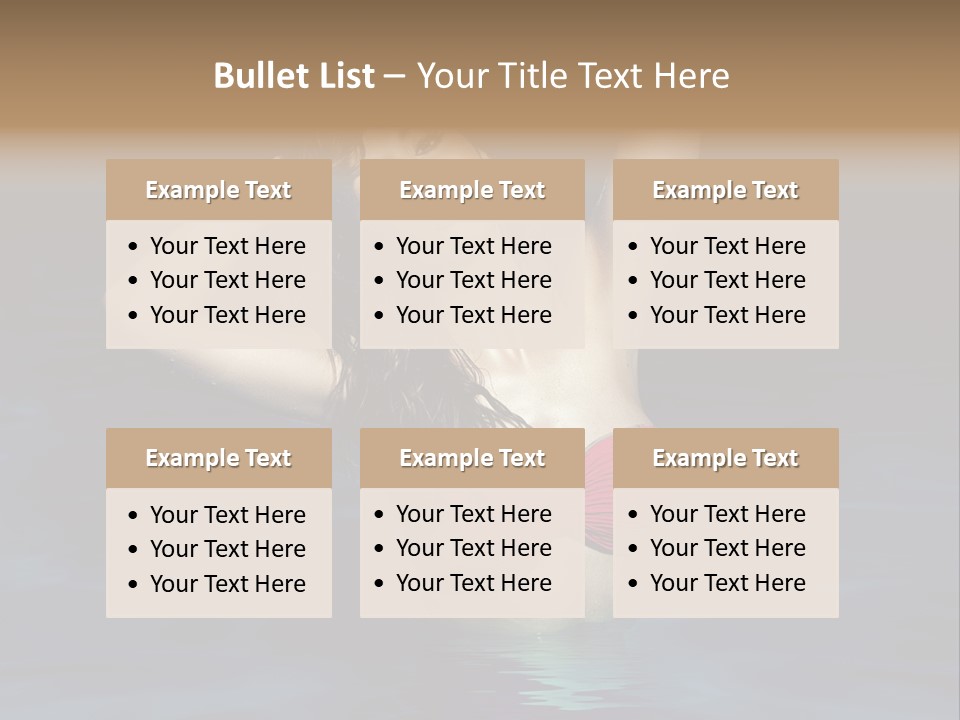 Happy Swimming Trip PowerPoint Template