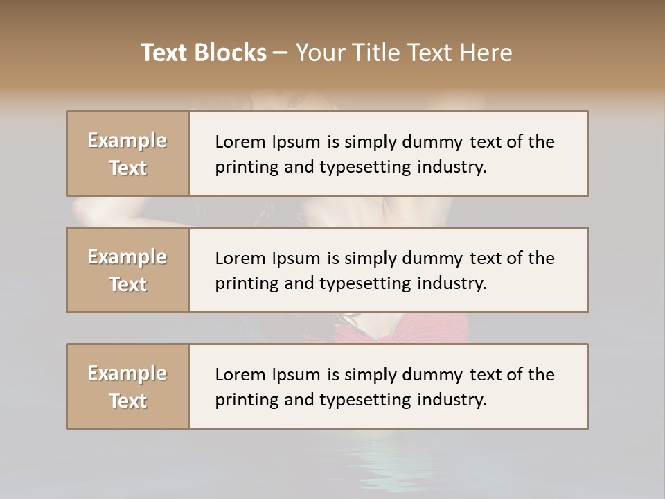 Happy Swimming Trip PowerPoint Template