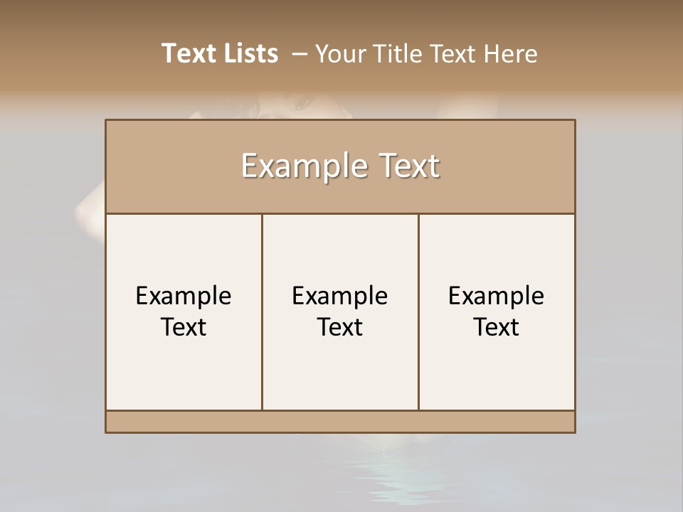 Happy Swimming Trip PowerPoint Template