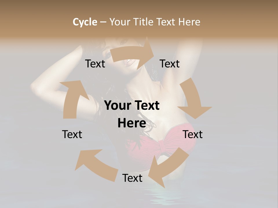 Happy Swimming Trip PowerPoint Template