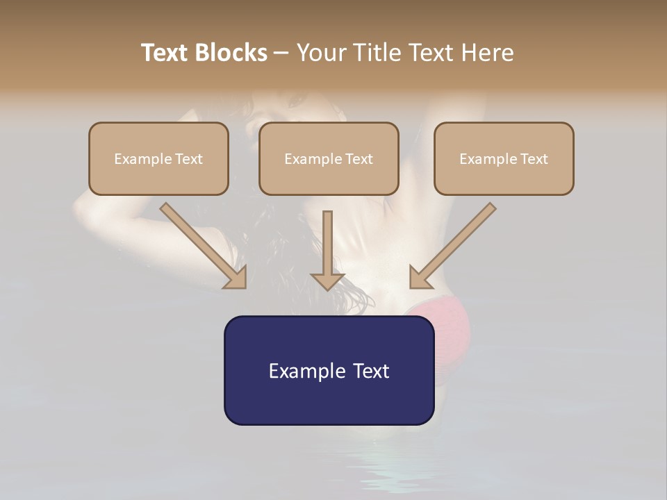 Happy Swimming Trip PowerPoint Template