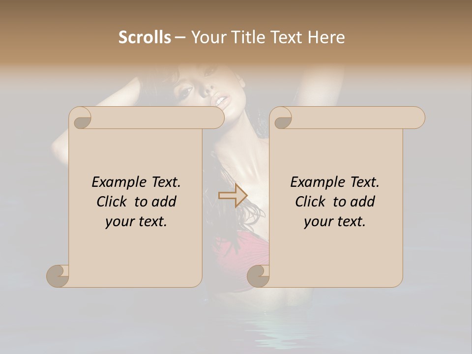 Happy Swimming Trip PowerPoint Template