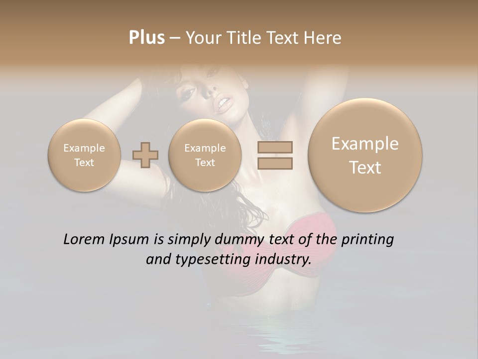 Happy Swimming Trip PowerPoint Template