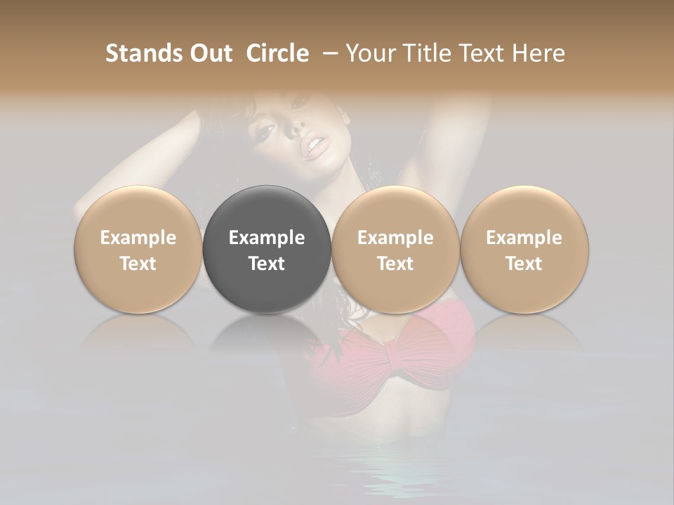 Happy Swimming Trip PowerPoint Template