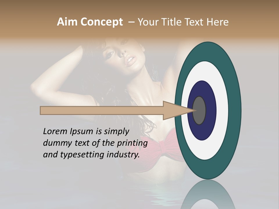 Happy Swimming Trip PowerPoint Template