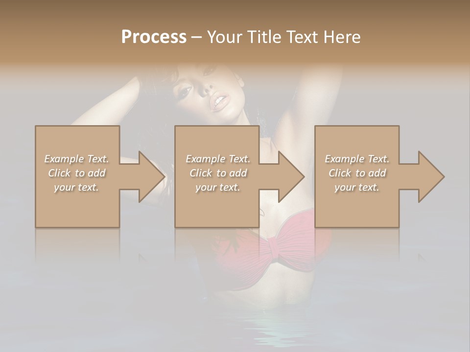Happy Swimming Trip PowerPoint Template