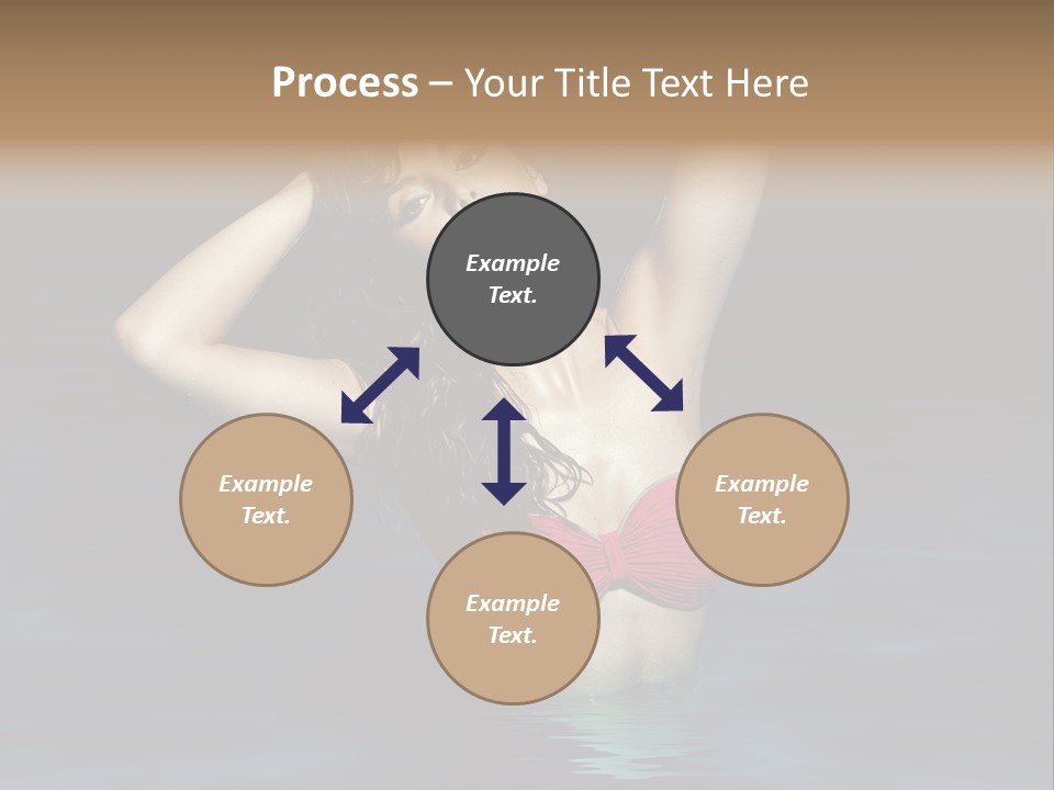 Happy Swimming Trip PowerPoint Template
