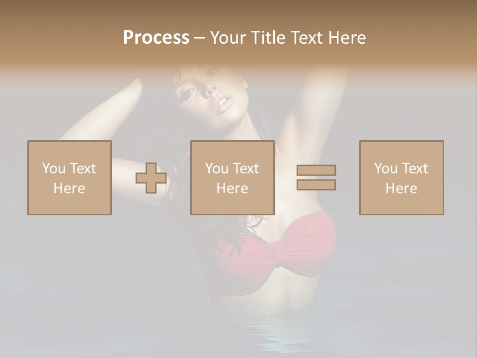 Happy Swimming Trip PowerPoint Template