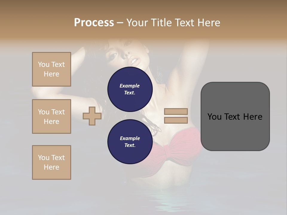Happy Swimming Trip PowerPoint Template