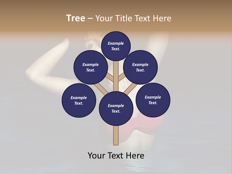 Happy Swimming Trip PowerPoint Template