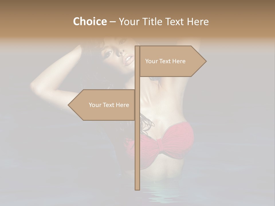 Happy Swimming Trip PowerPoint Template