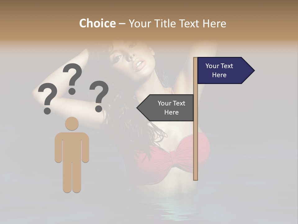 Happy Swimming Trip PowerPoint Template