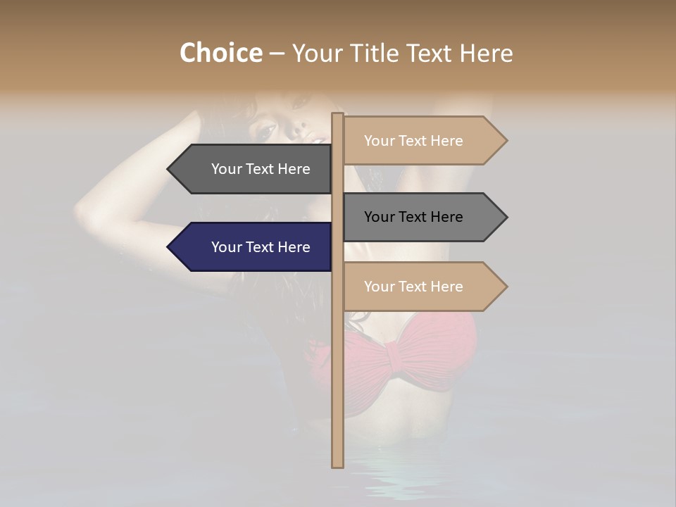 Happy Swimming Trip PowerPoint Template