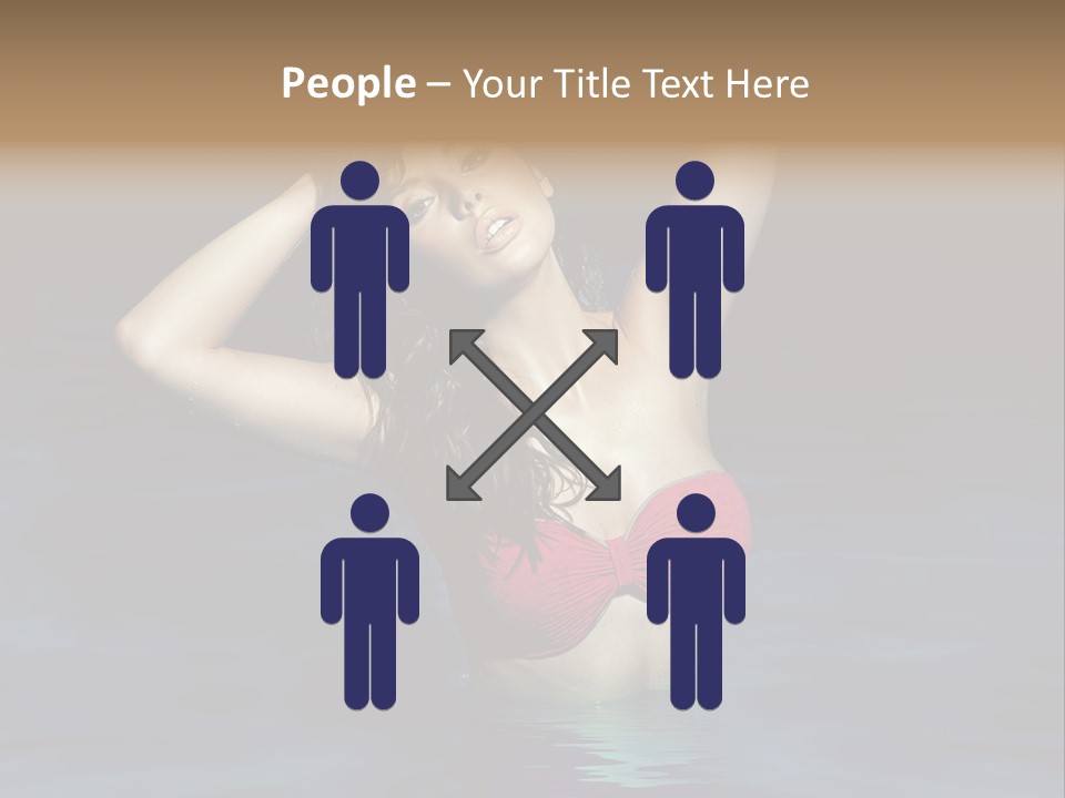 Happy Swimming Trip PowerPoint Template