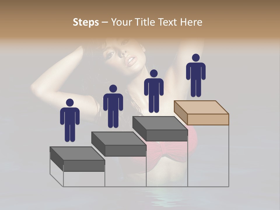 Happy Swimming Trip PowerPoint Template