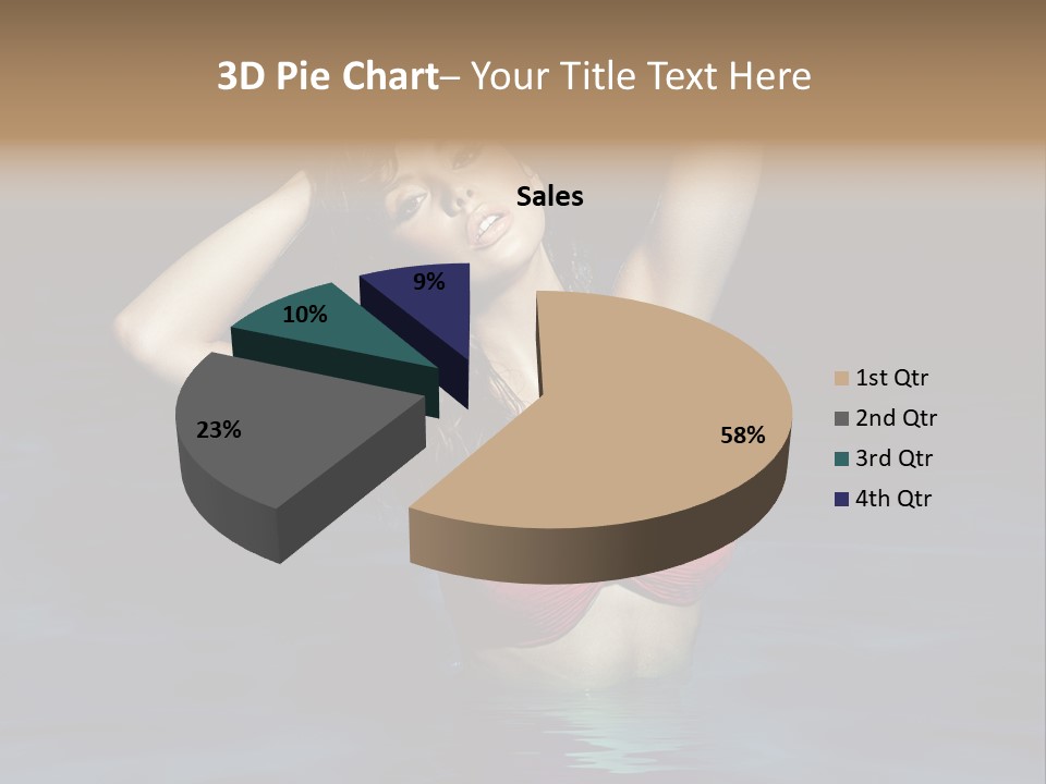 Happy Swimming Trip PowerPoint Template