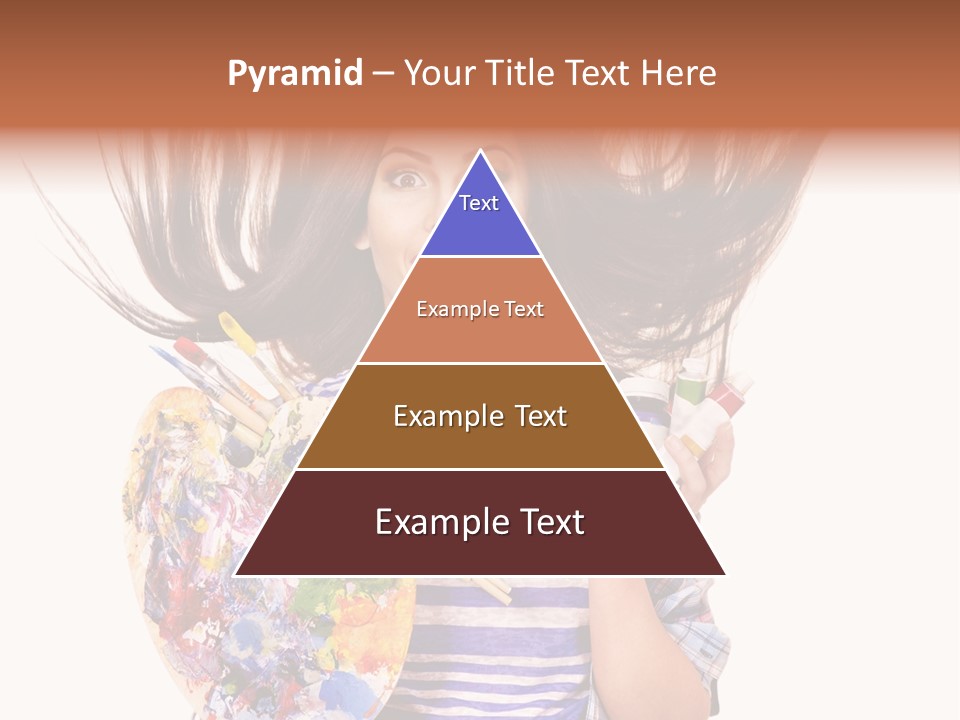 Lifestyle Working Portrait PowerPoint Template