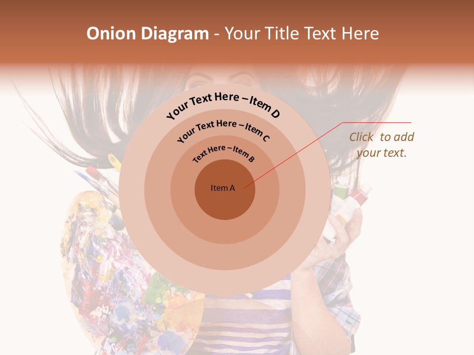 Lifestyle Working Portrait PowerPoint Template