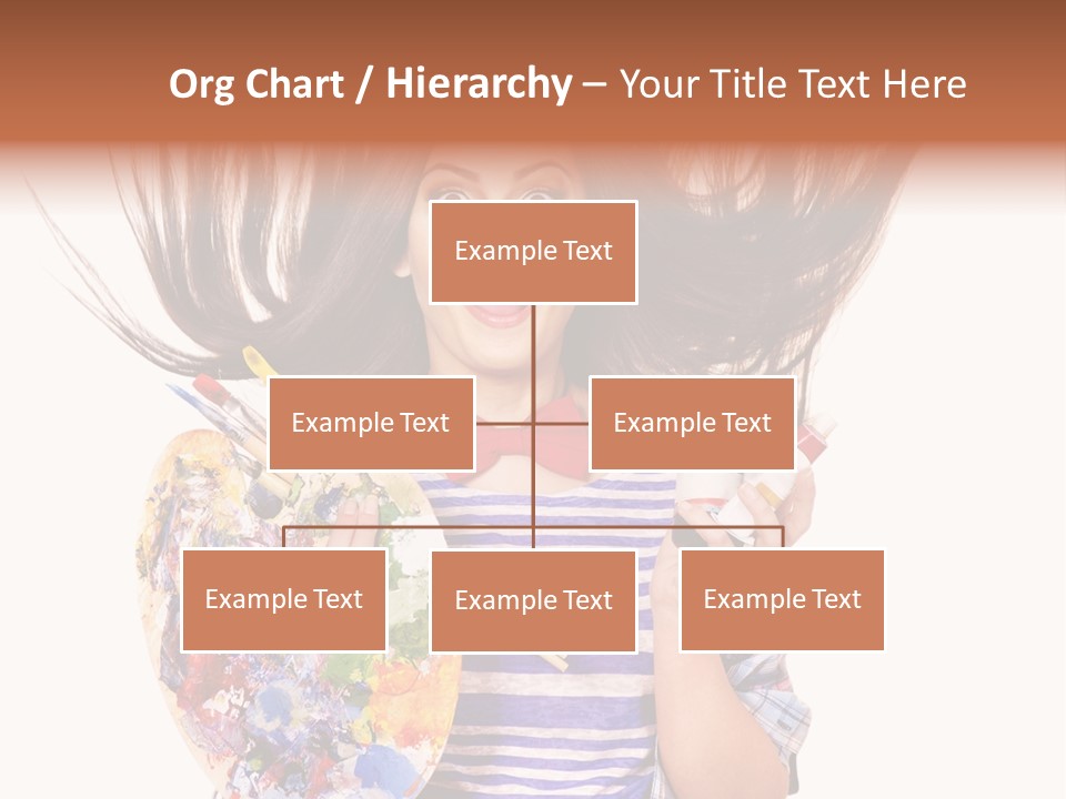 Lifestyle Working Portrait PowerPoint Template