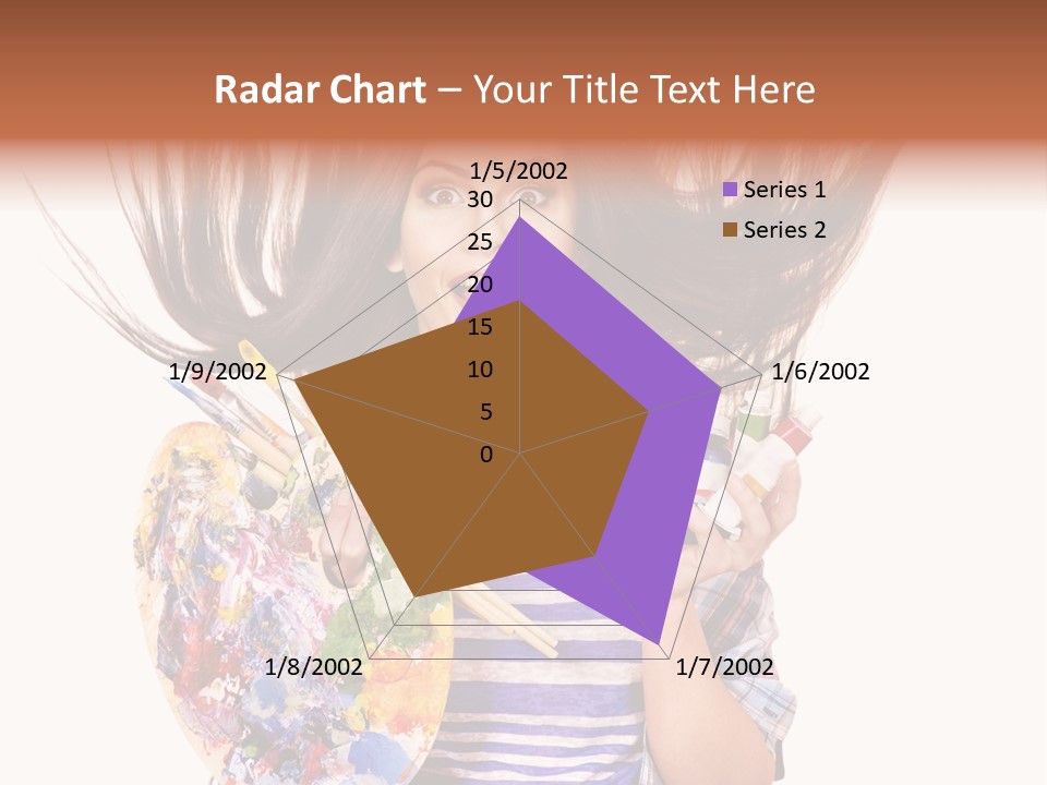 Lifestyle Working Portrait PowerPoint Template
