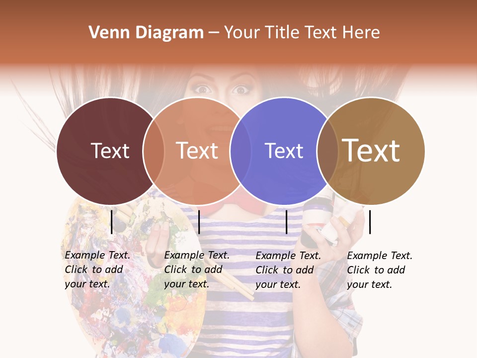 Lifestyle Working Portrait PowerPoint Template