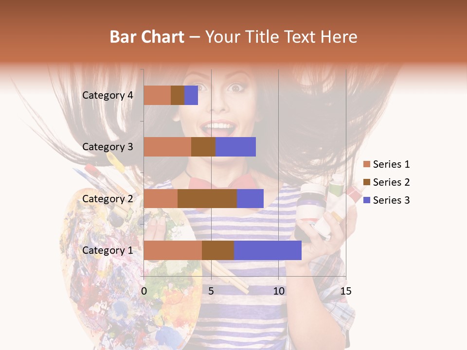 Lifestyle Working Portrait PowerPoint Template