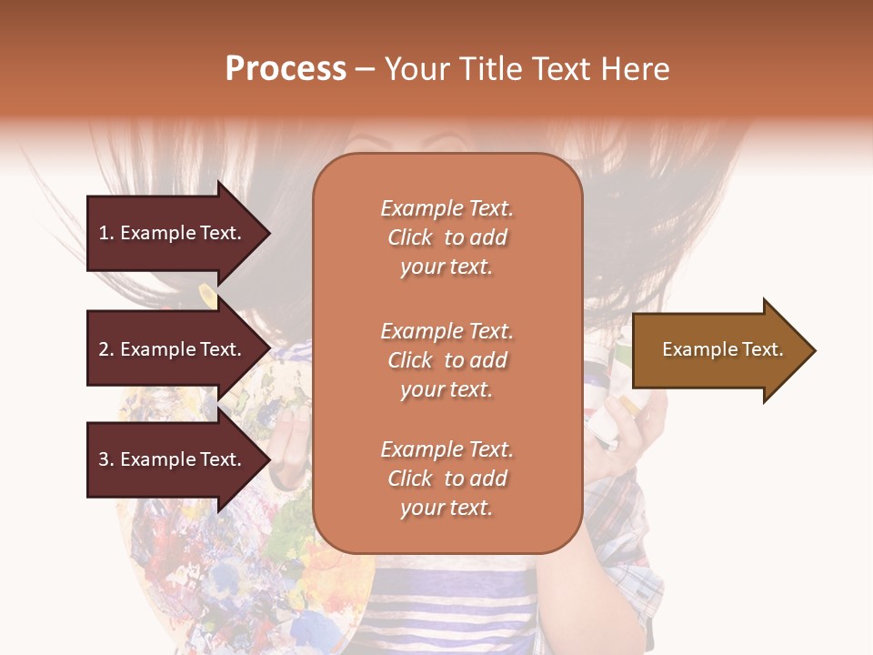 Lifestyle Working Portrait PowerPoint Template