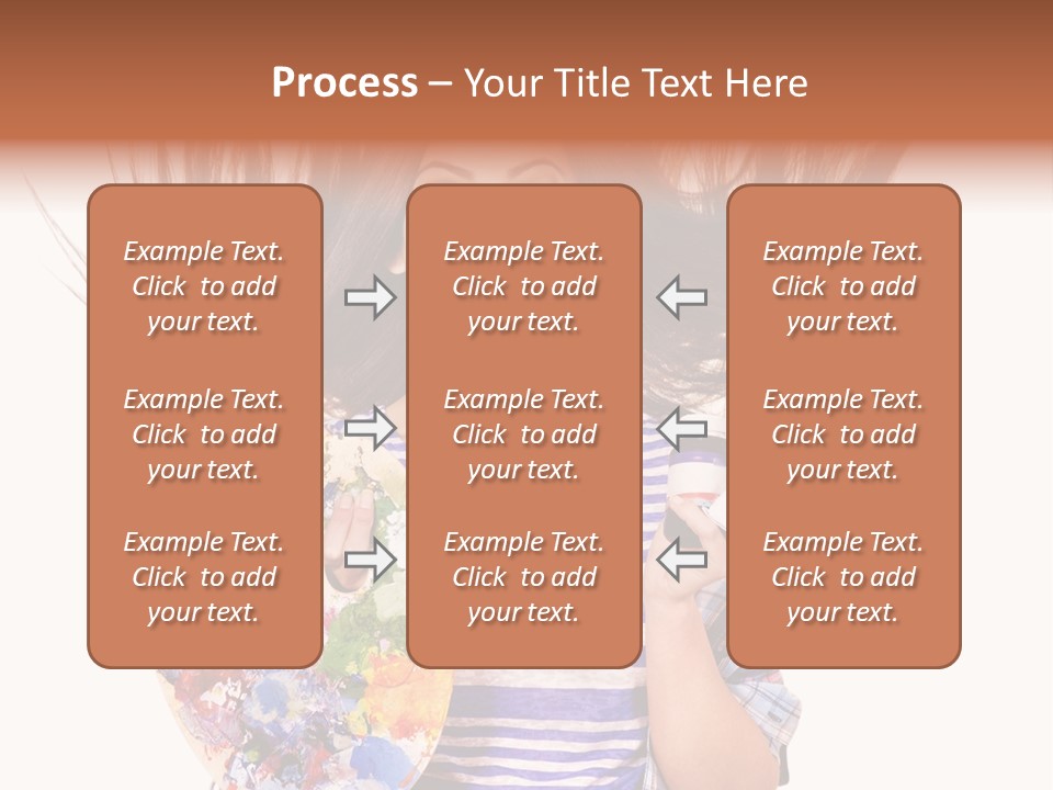 Lifestyle Working Portrait PowerPoint Template
