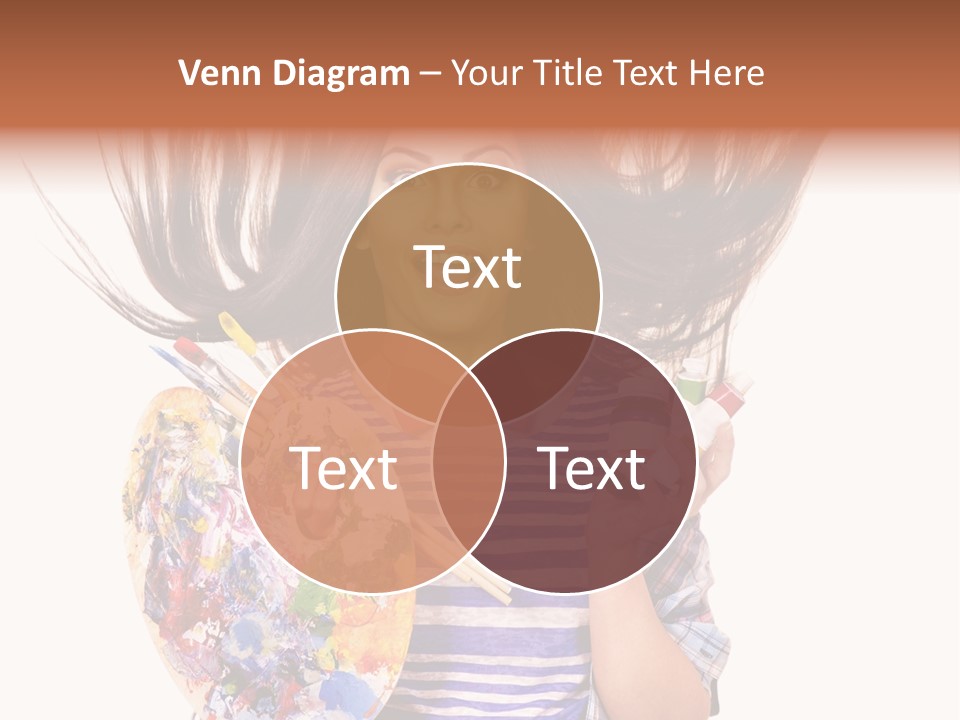 Lifestyle Working Portrait PowerPoint Template