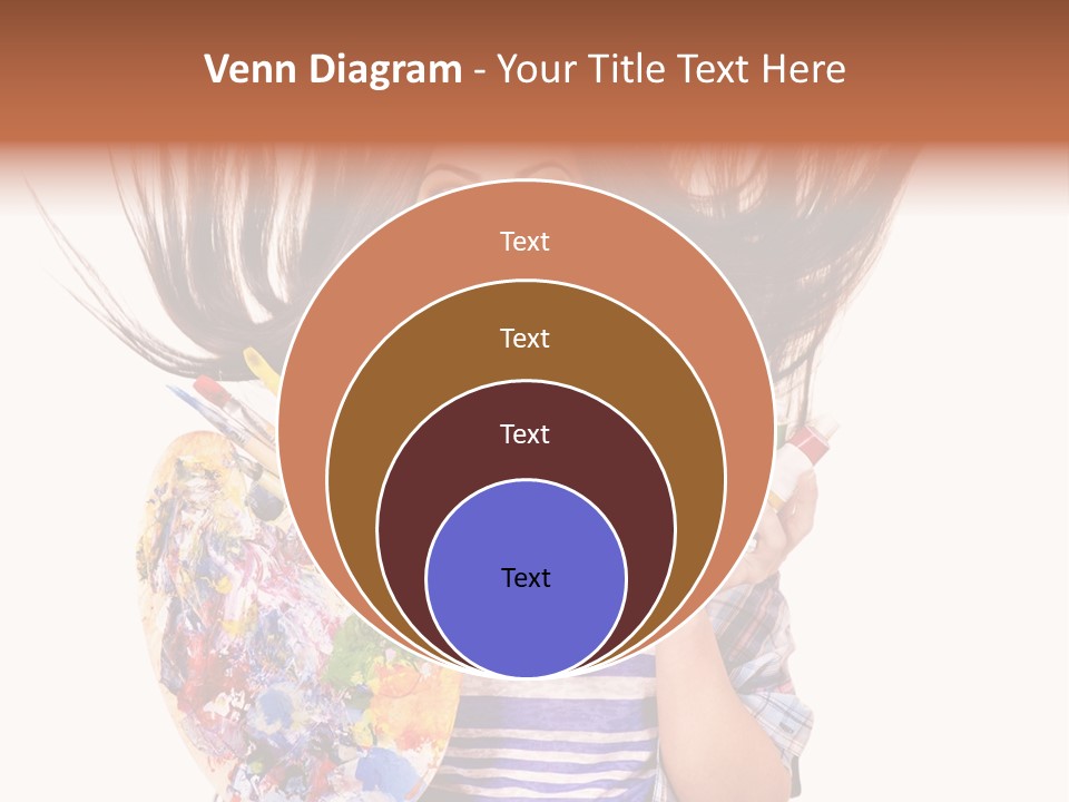 Lifestyle Working Portrait PowerPoint Template