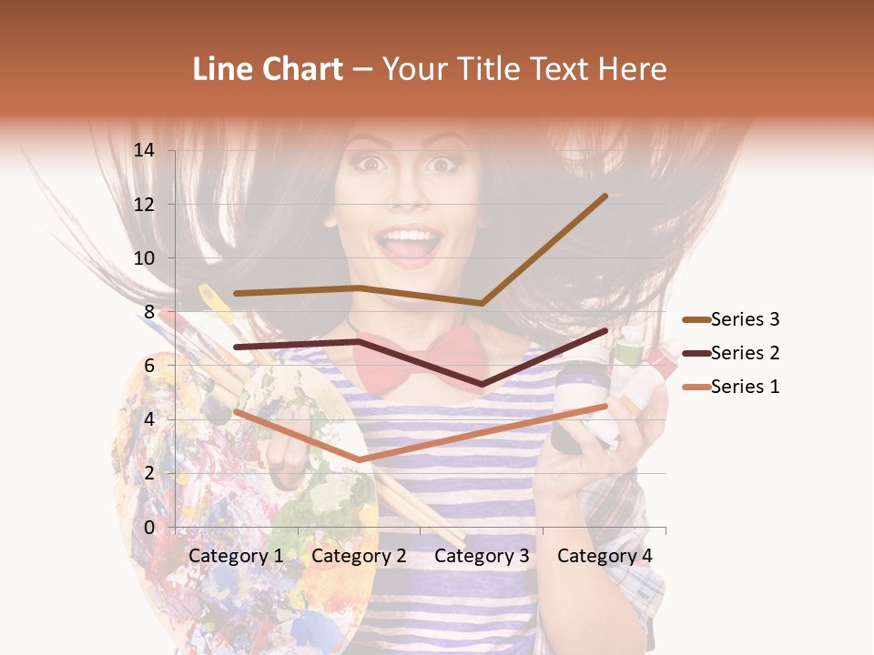 Lifestyle Working Portrait PowerPoint Template