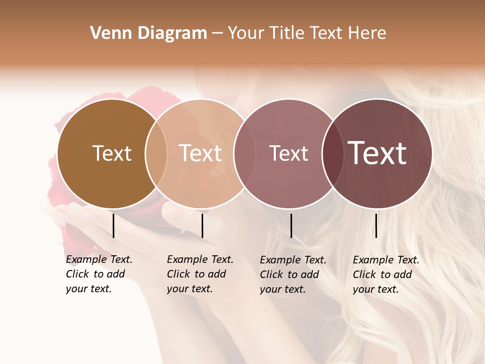 Long Lady Pretty PowerPoint Template