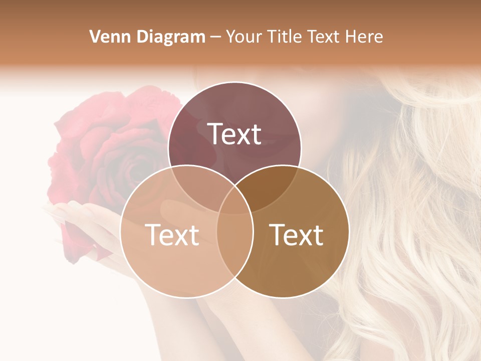 Long Lady Pretty PowerPoint Template