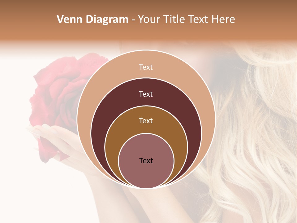 Long Lady Pretty PowerPoint Template