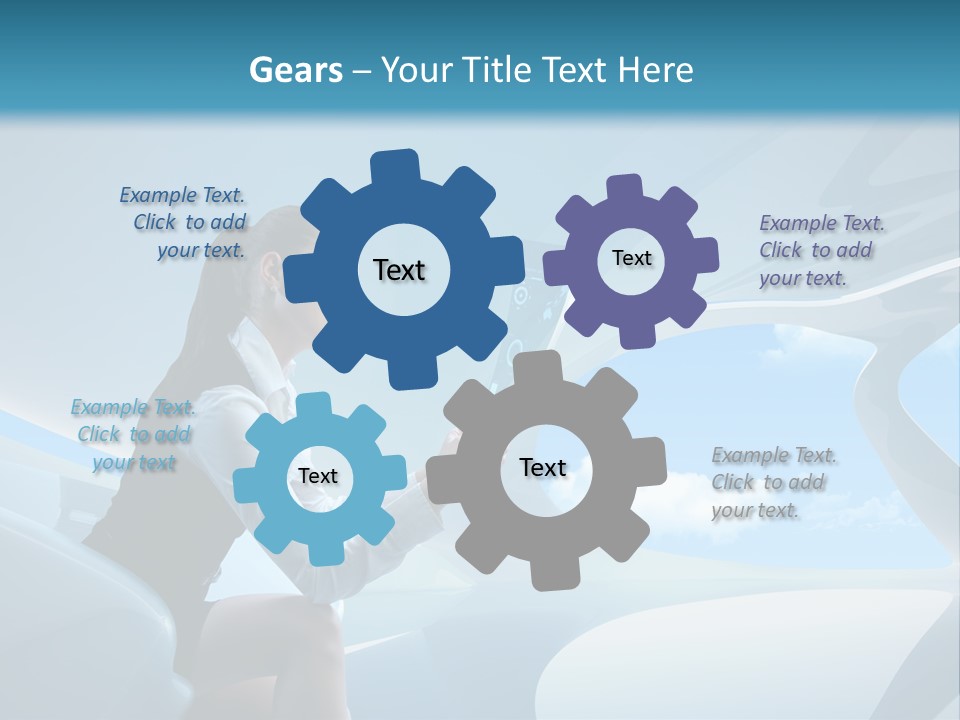 Secretary Person Job PowerPoint Template