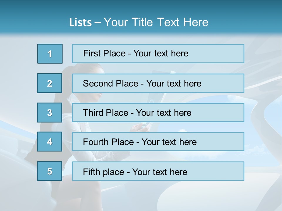 Secretary Person Job PowerPoint Template
